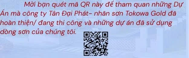 SƠN TOKOWA GOLD DỰ ÁN - LỰA CHỌN HÀNG ĐẦU CHO CÁC NHÀ THẦU