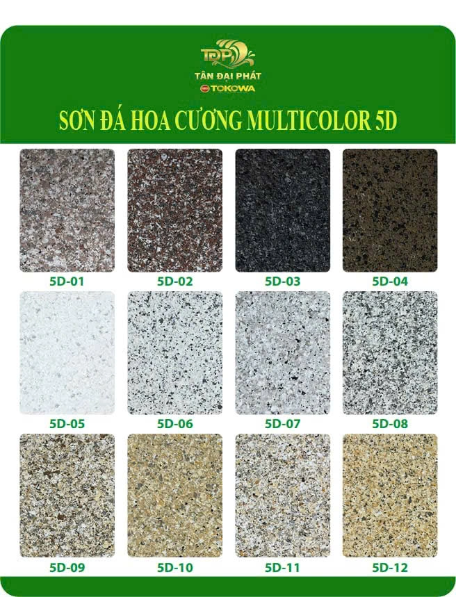 Sơn Đá Hoa Cương Multi Color (MC-5D)