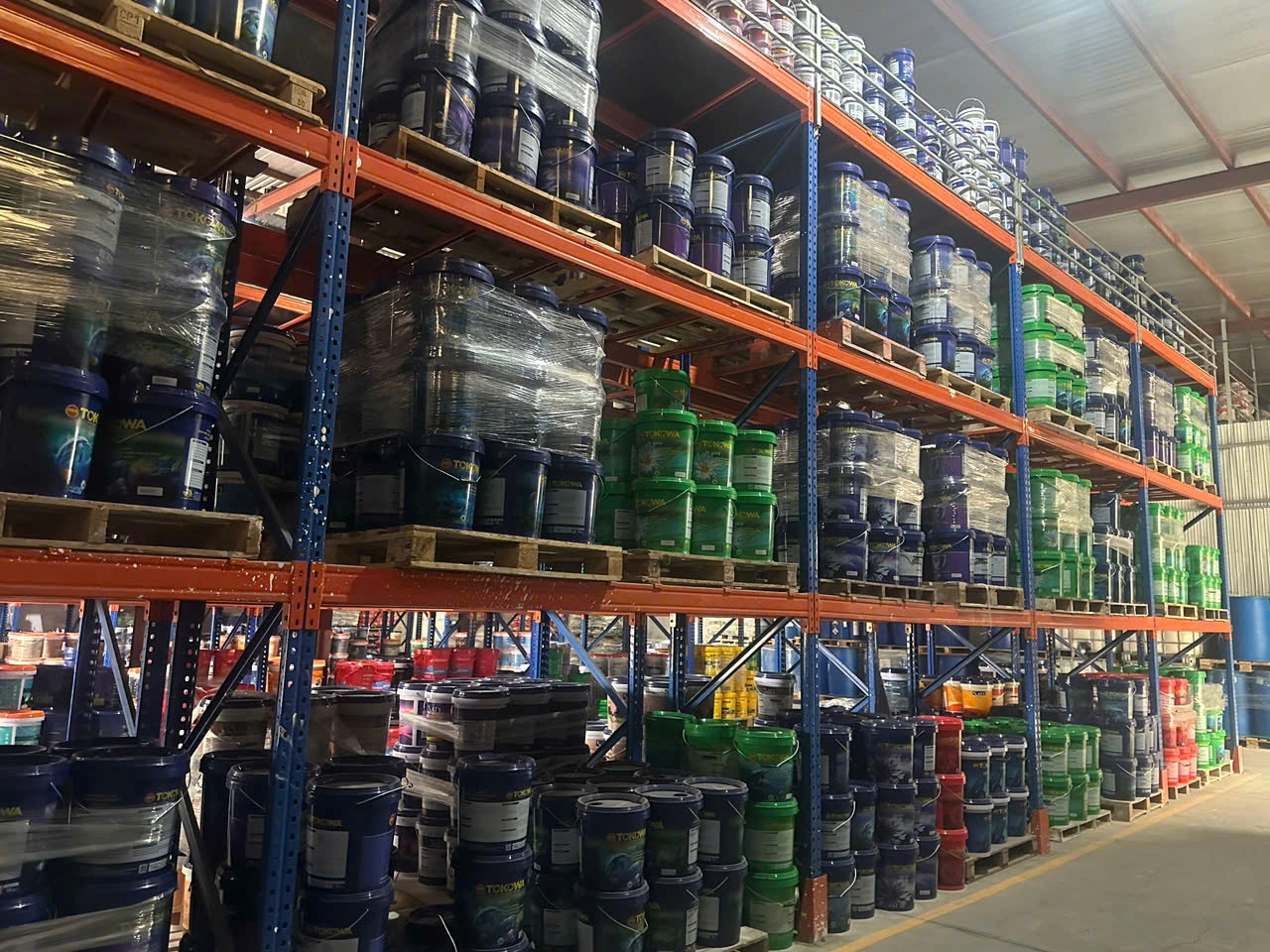 CẬP NHẬT: KHO SƠN TOKOWA LUÔN SẴN SÀNG PHỤC VỤ CÁC CÔNG TRÌNH TRỌNG ĐIỂM